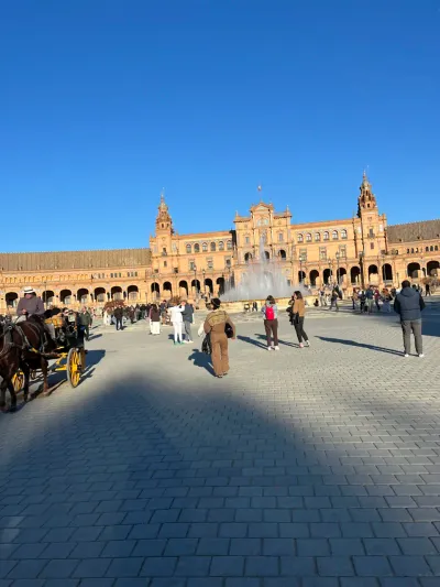 Día 6 de luna de miel: tour de Sánding para conocer Setenil y Ronda - Plaza de España, Seville