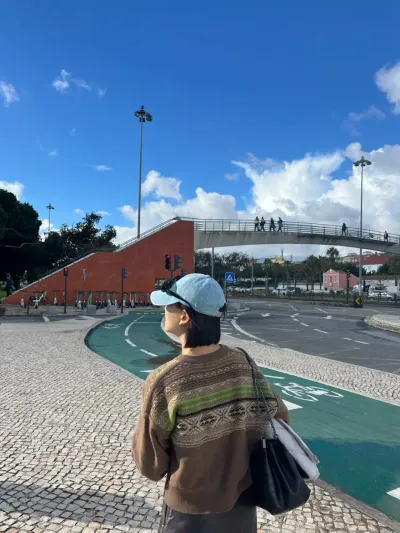 蜜月第1天：在里斯本度过的第一份浪漫 - Avenida de Brasília, Belém, Lisbon, Lisboa
